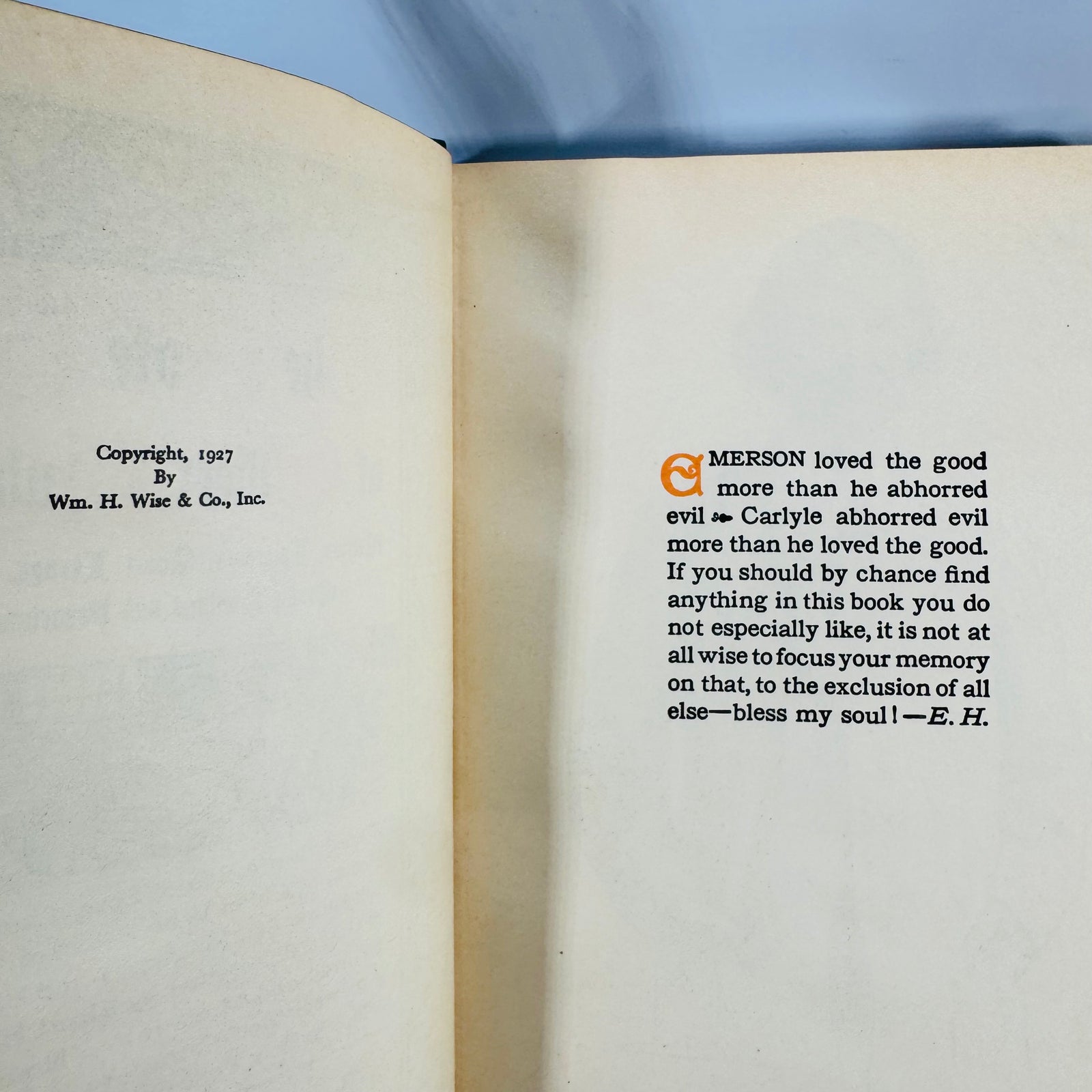 Arts & Crafts Essays — The Note Book of Elbert Hubbard (1927) — Wm. H. Wise & Co. | Decorative Plates, Aphorisms, Arts & Crafts