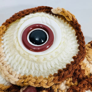 Vintage Macrame Owl Towel Ring | Handmade Cottagecore Wall Hanging