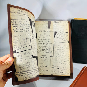 Roycroft Classics 3-Book Lot — Elbert Hubbard (Time & Chance 1901 Rev.; Guide Book for Little Journeys 1926; Note Book 1957) | Arts & Crafts Essays, Biography