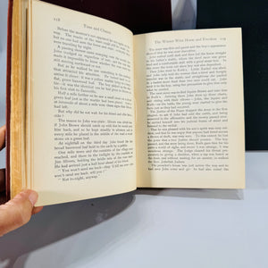 Roycroft Classics 3-Book Lot — Elbert Hubbard (Time & Chance 1901 Rev.; Guide Book for Little Journeys 1926; Note Book 1957) | Arts & Crafts Essays, Biography