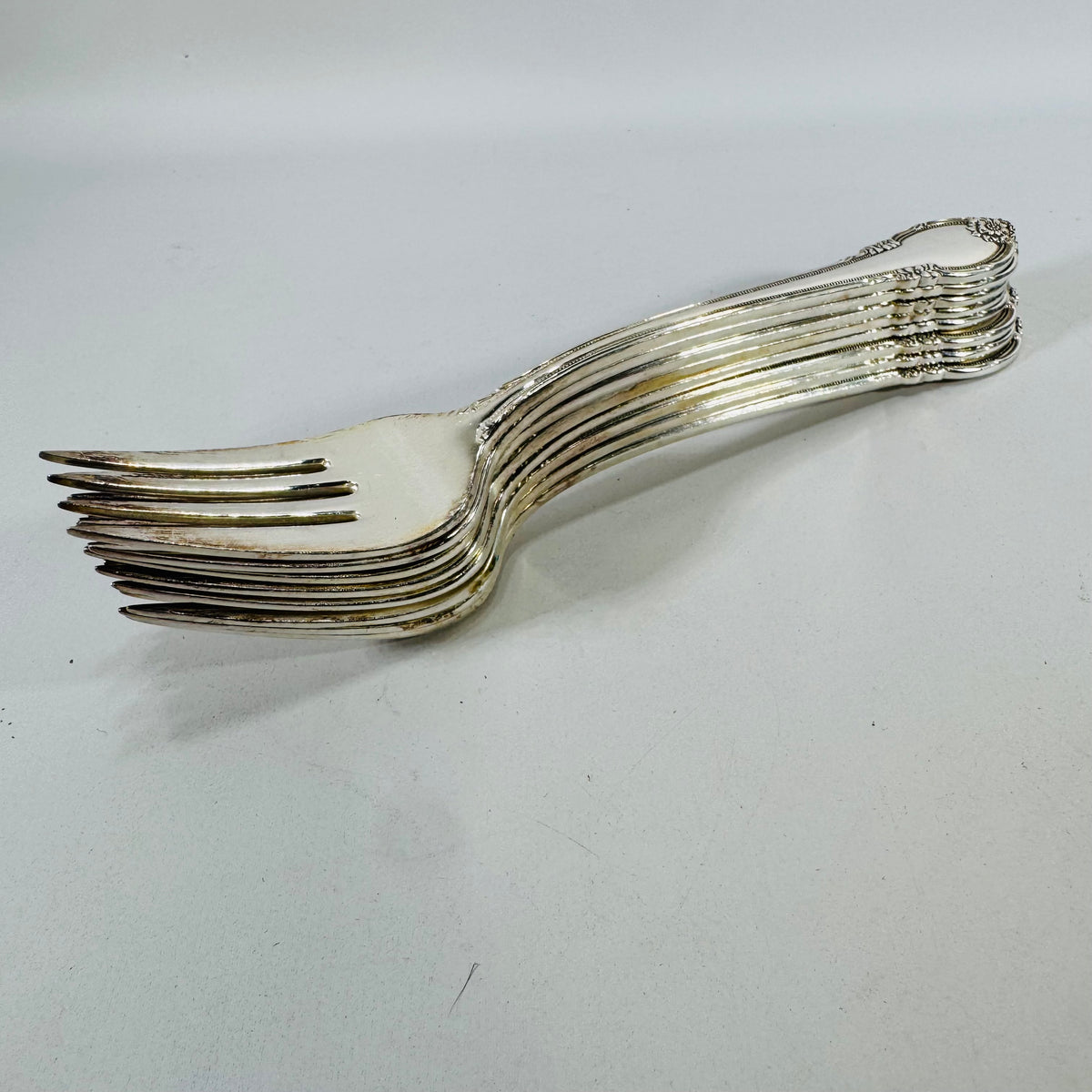1847 Rogers Bros Remembrance Luncheon Forks | Set of 8 Silverplate Flatware