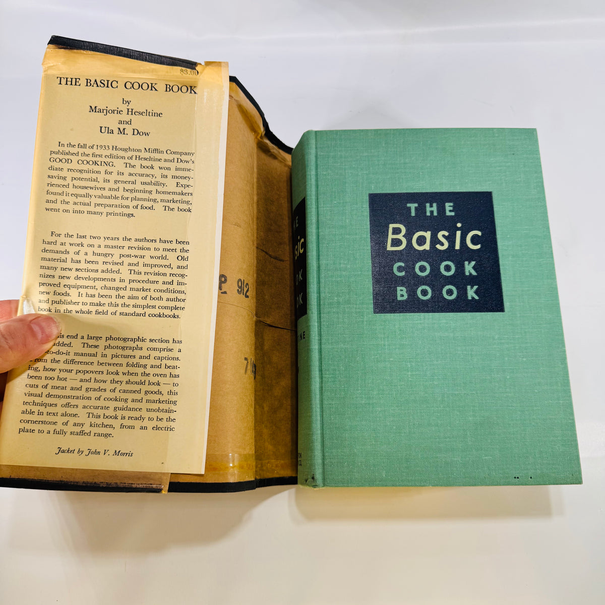 The Basic Cook Book by Marjorie Hesseltine & Ula M. Dow (1947), Houghton Mifflin Company