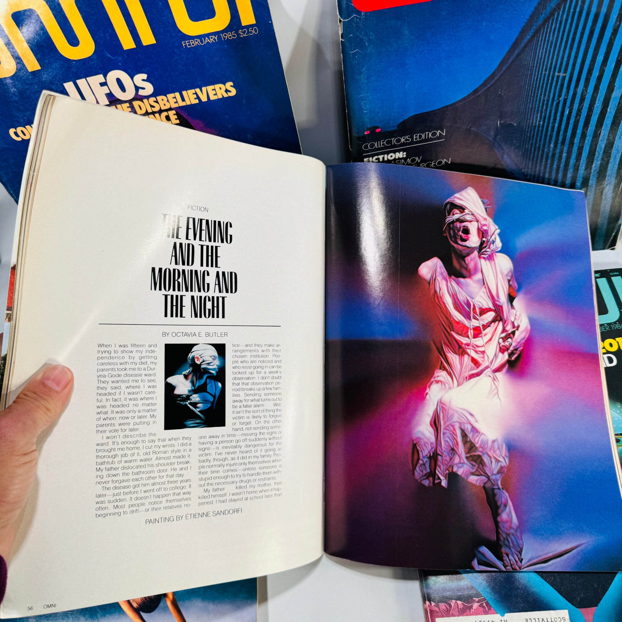 OMNI Magazine Lot of 7 (1978–1987) — Various Issues — OMNI Editors | Retro Ads & Cover Art, Science & Science Fiction Magazine