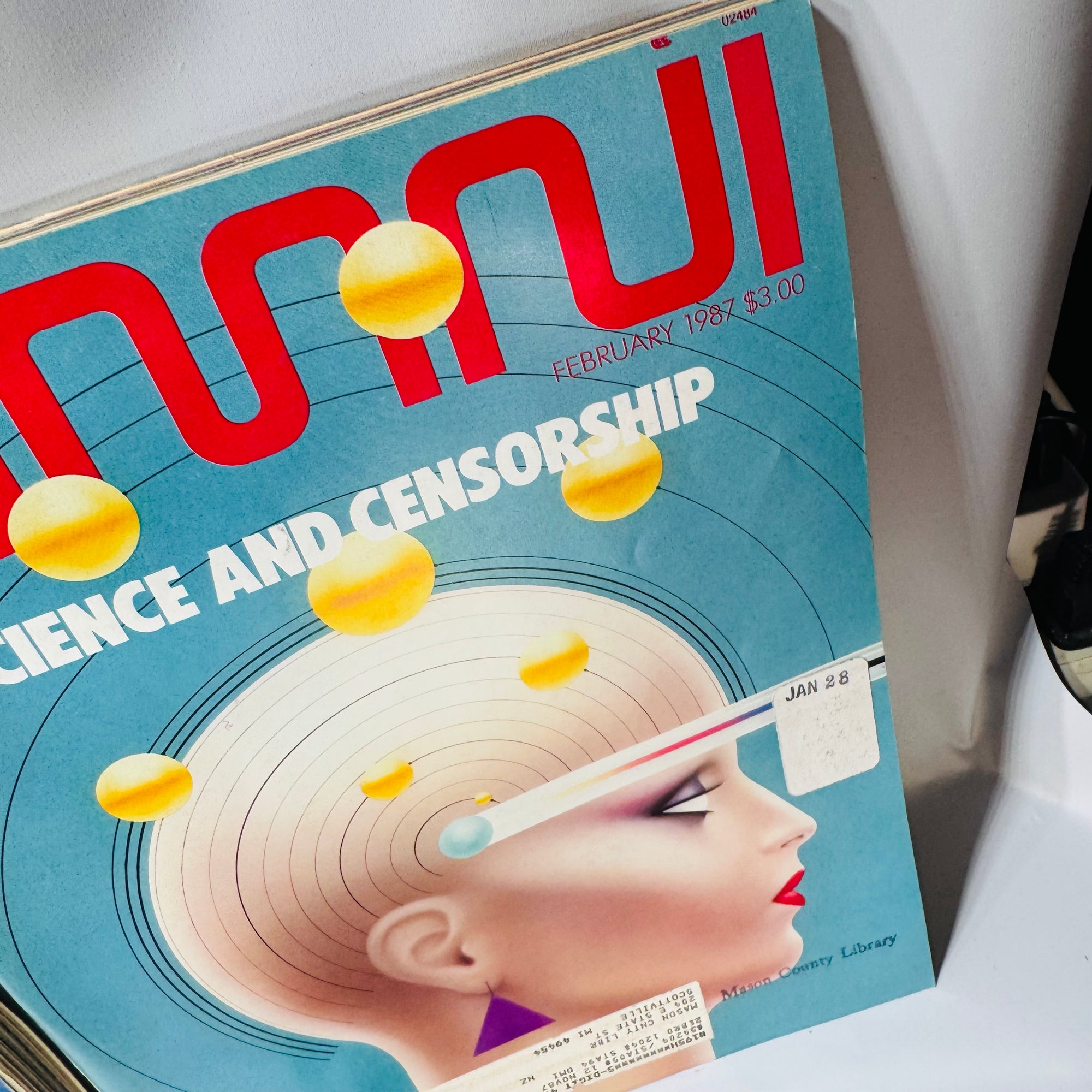 OMNI Magazine Lot of 7 (1978–1987) — Various Issues — OMNI Editors | Retro Ads & Cover Art, Science & Science Fiction Magazine