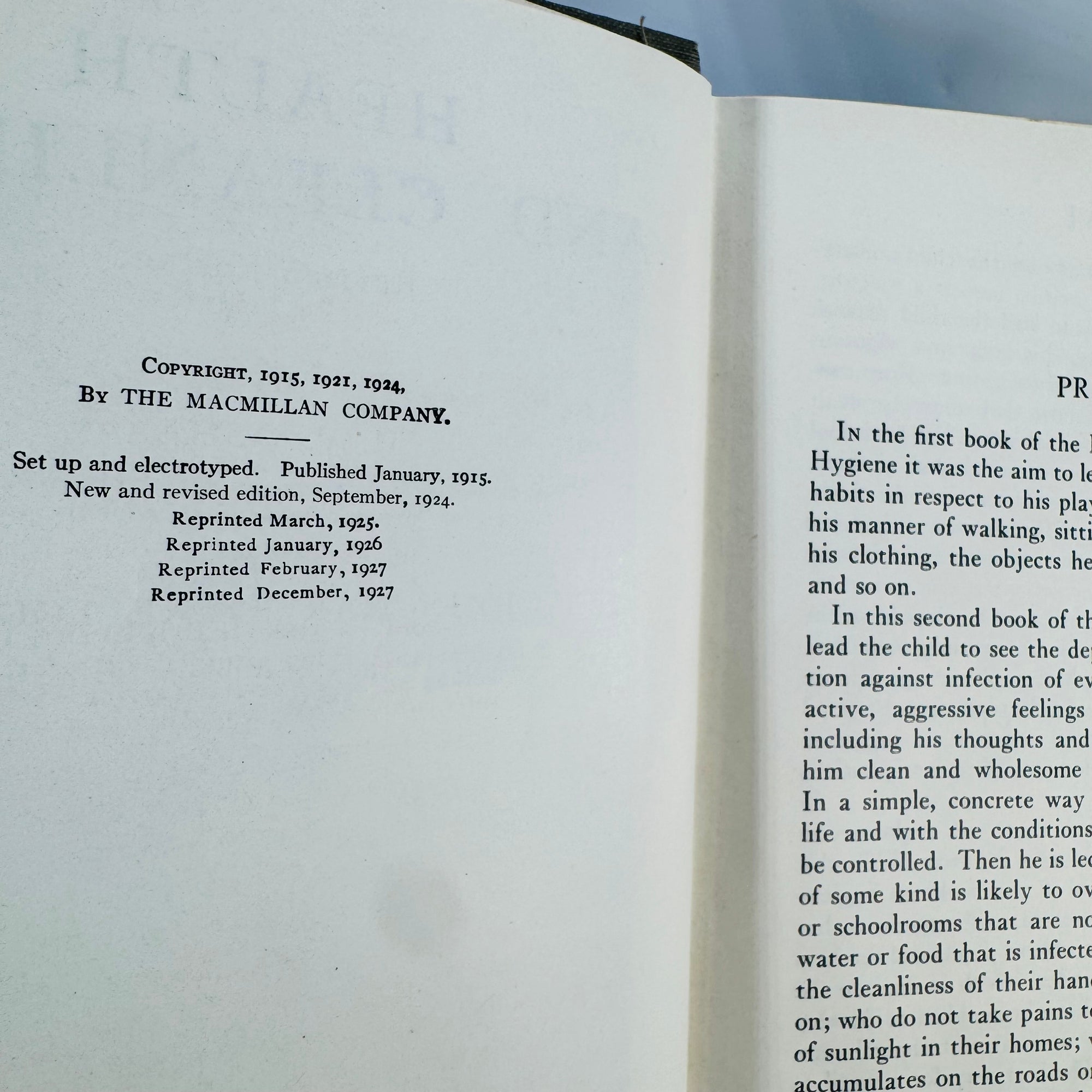 Vintage Public Health Text — Health and Cleanliness (1927, Revised Ed.) — O’Shea & Kellogg | Pictorial Cloth,  Physiology