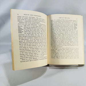 Vintage Public Health Text — Health and Cleanliness (1927, Revised Ed.) — O’Shea & Kellogg | Pictorial Cloth,  Physiology