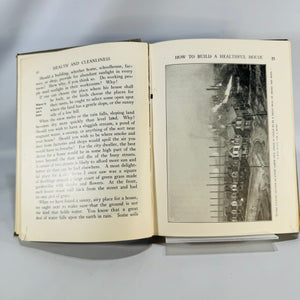 Vintage Public Health Text — Health and Cleanliness (1927, Revised Ed.) — O’Shea & Kellogg | Pictorial Cloth,  Physiology