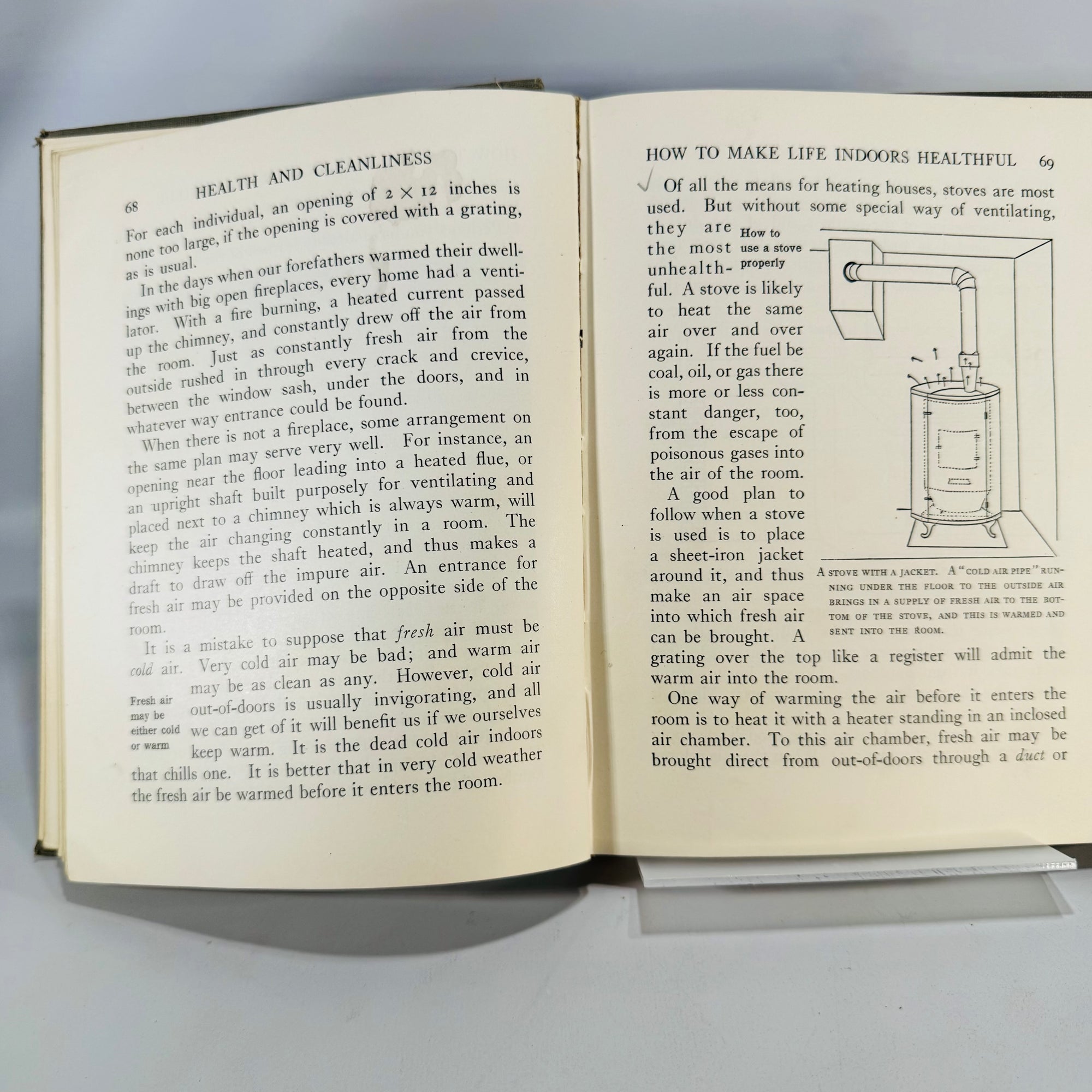 Vintage Public Health Text — Health and Cleanliness (1927, Revised Ed.) — O’Shea & Kellogg | Pictorial Cloth,  Physiology