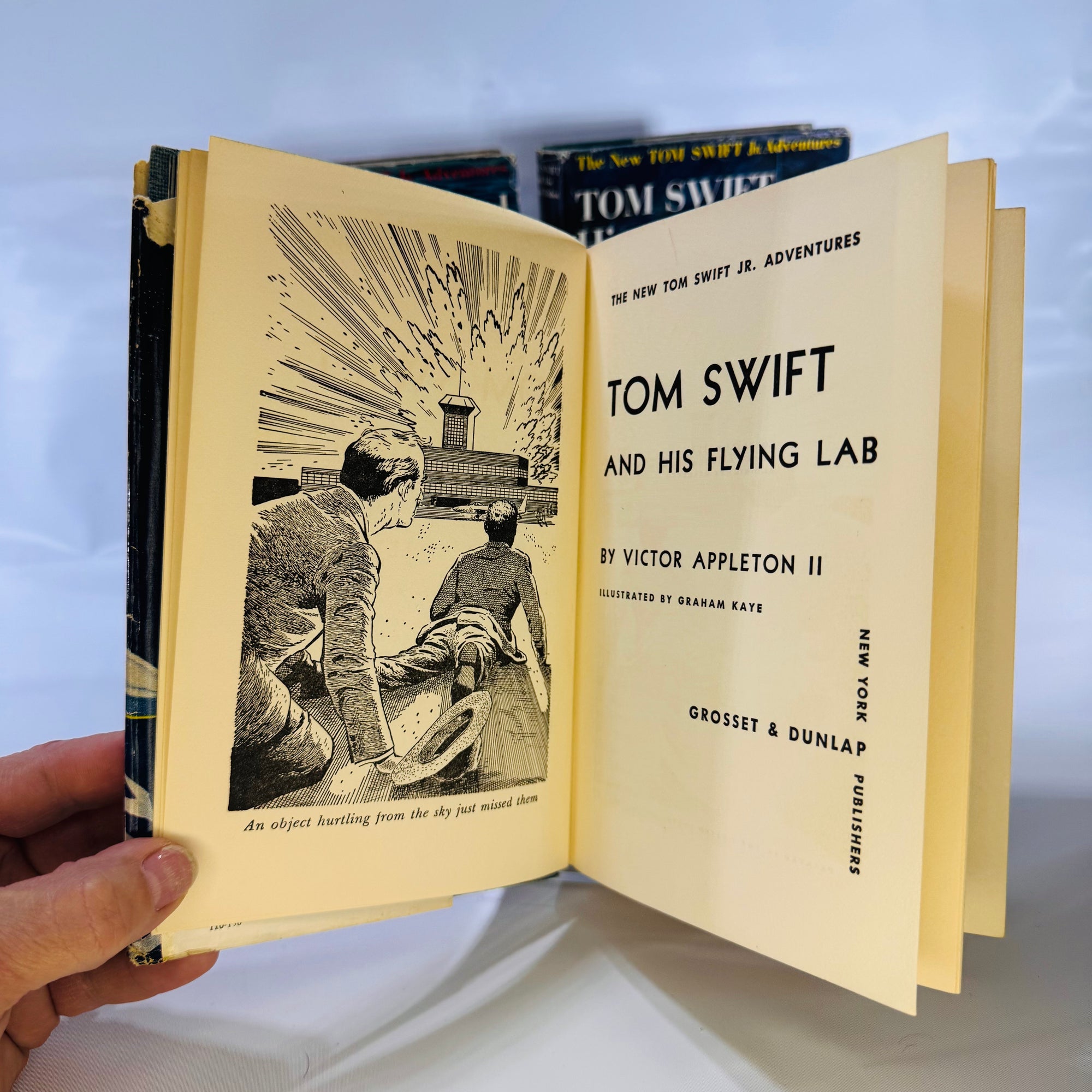 Five Tom Swift Jr. Adventures by Victor Appleton II – Vintage Series by Grosset & Dunlap Inc.