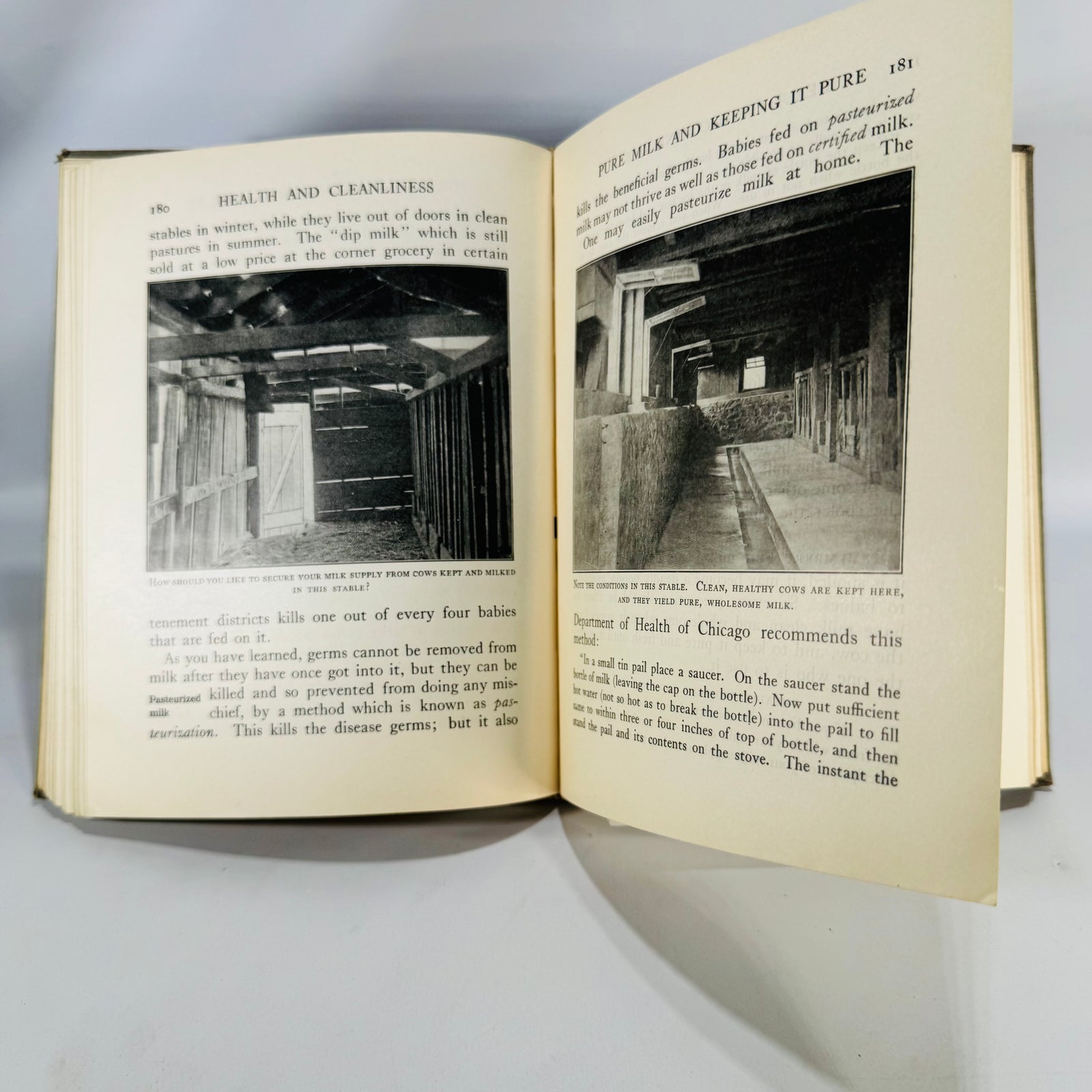 Vintage Public Health Text — Health and Cleanliness (1927, Revised Ed.) — O’Shea & Kellogg | Pictorial Cloth,  Physiology
