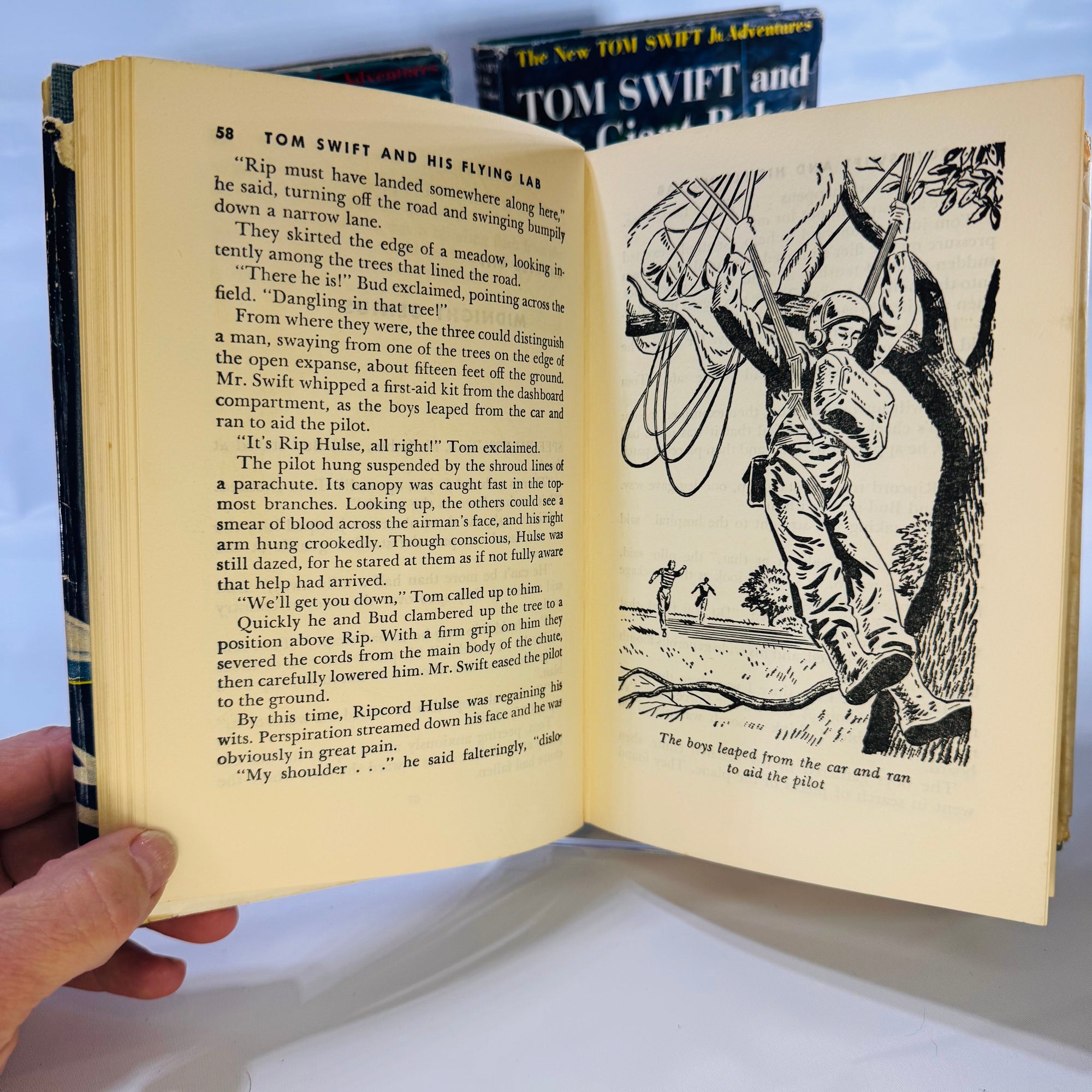 Five Tom Swift Jr. Adventures by Victor Appleton II – Vintage Series by Grosset & Dunlap Inc.