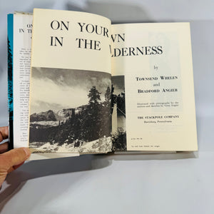 Outdoor Survival & Wilderness Skills — On Your Own in the Wilderness (1964, later printing) — Townsend Whelen & Bradford Angier | Photo-Illustrated, Fieldcraft