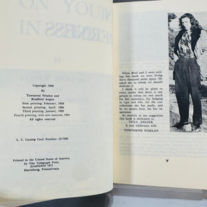 Outdoor Survival & Wilderness Skills — On Your Own in the Wilderness (1964, later printing) — Townsend Whelen & Bradford Angier | Photo-Illustrated, Fieldcraft
