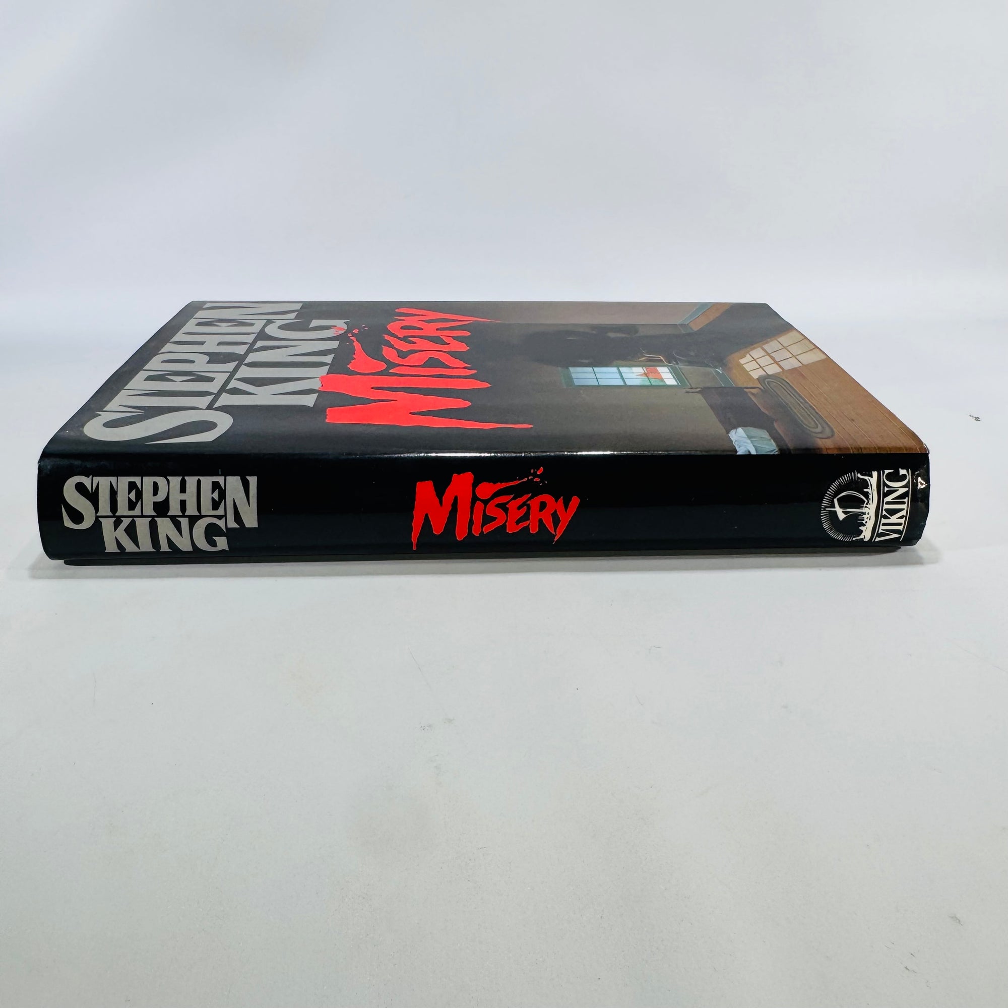 Horror Fiction Classic — Misery (1987) — Stephen King | Price-intact DJ, Psychological Thriller