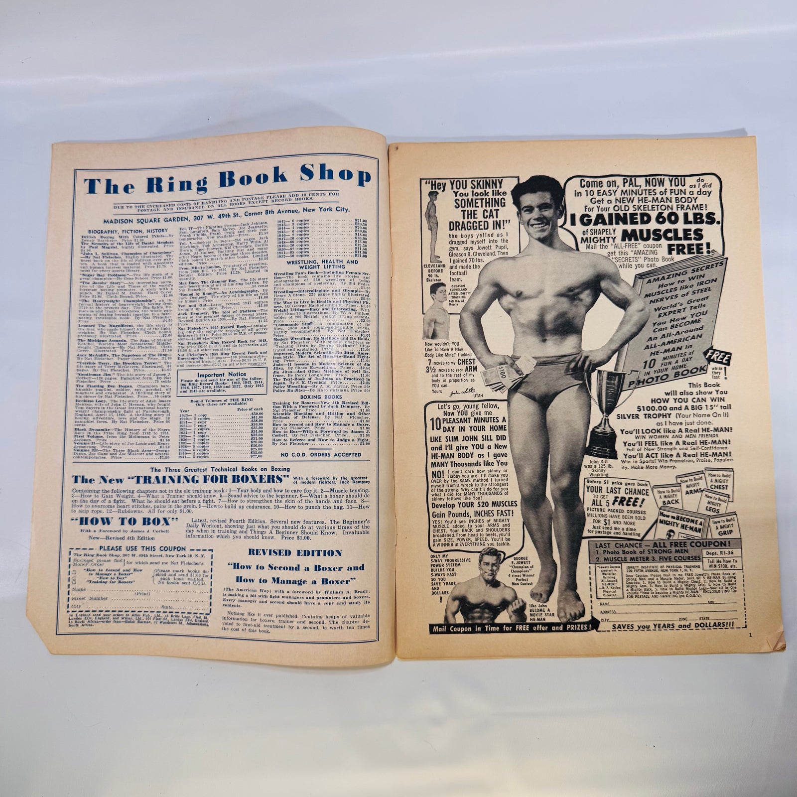 Two Vintage Issues of The Ring (Nov 1952 & Jun 1953 International) – Boxing’s Heartbeat