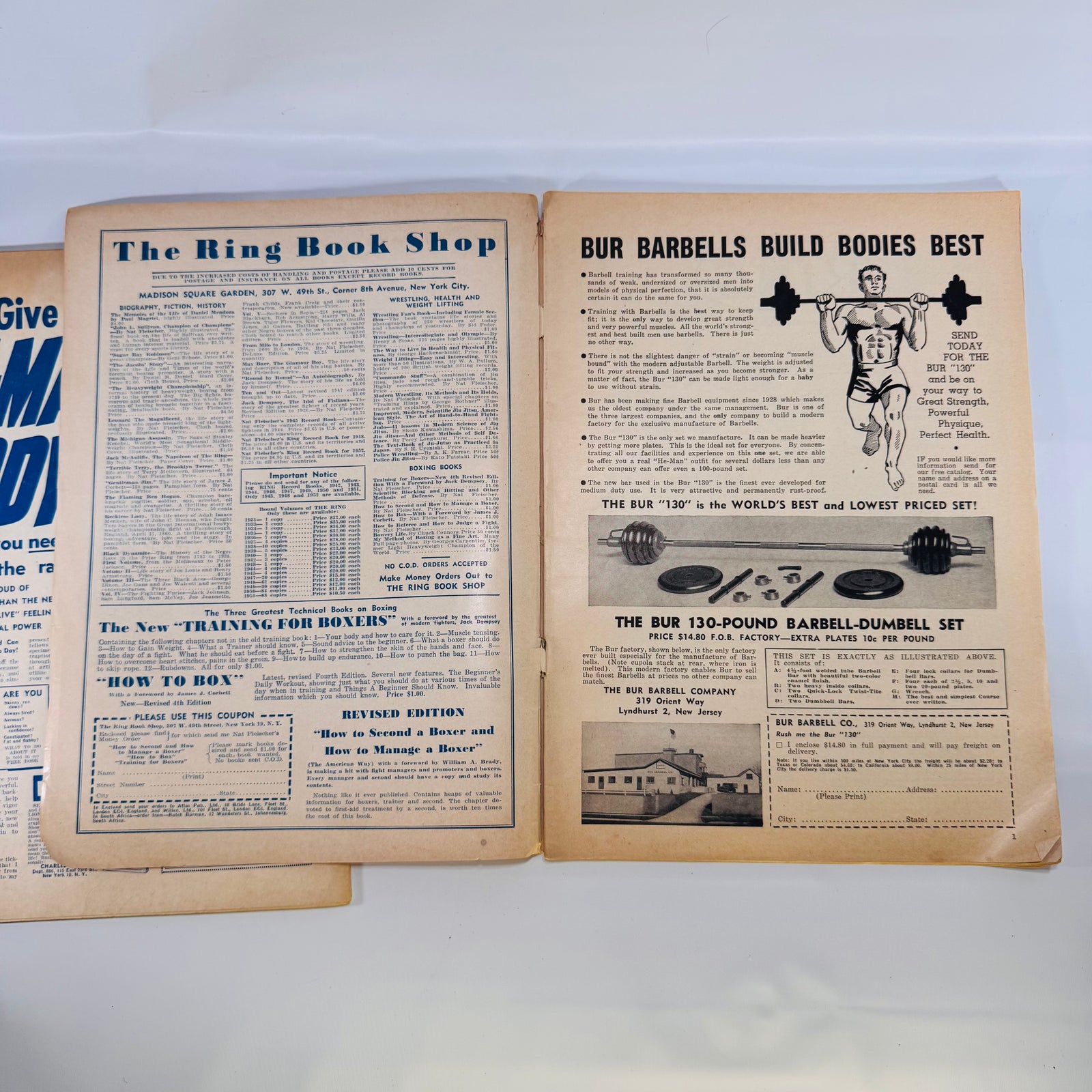 Two Vintage Issues of The Ring (Nov 1952 & Jun 1953 International) – Boxing’s Heartbeat