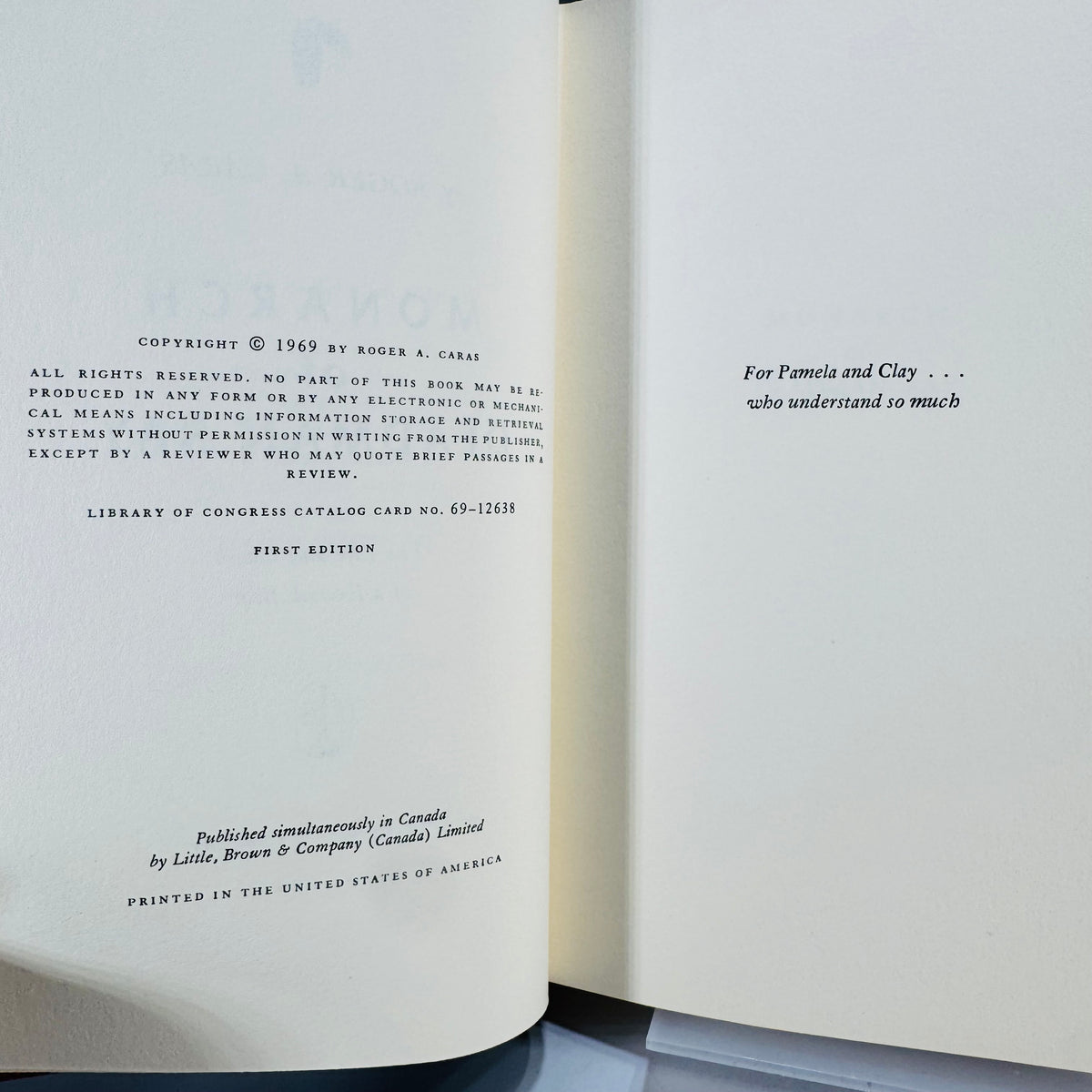 Natural History — Monarch of Deadman Bay: The Life and Death of a Kodiak Bear (1969) — Roger Caras | First Edition, Illustrated, Wildlife Biography