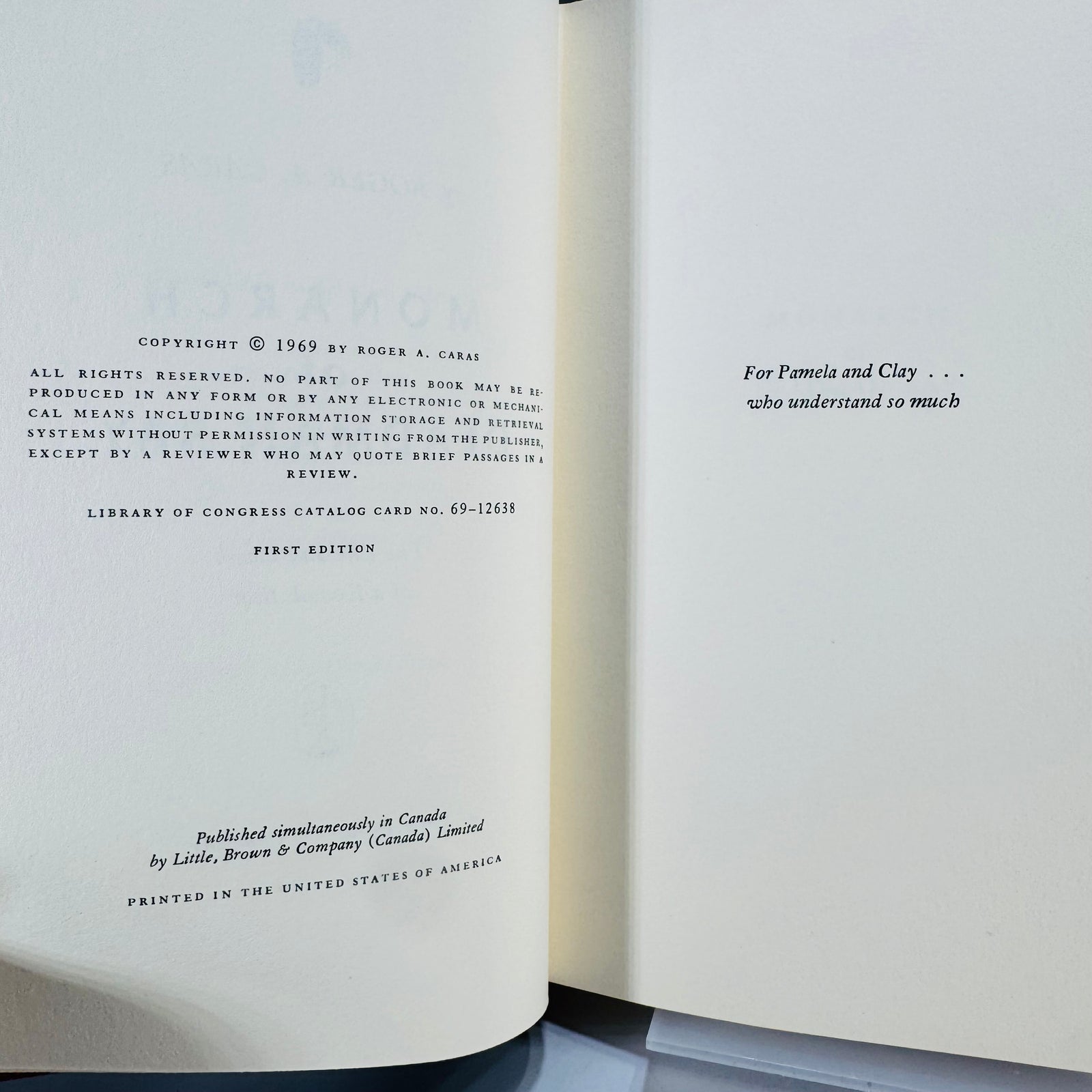 Natural History — Monarch of Deadman Bay: The Life and Death of a Kodiak Bear (1969) — Roger Caras | First Edition, Illustrated, Wildlife Biography
