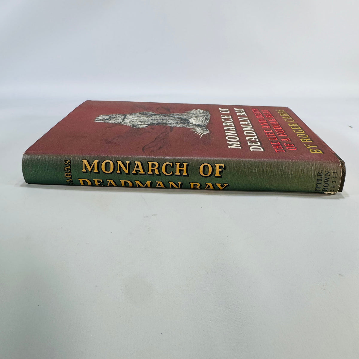 Natural History — Monarch of Deadman Bay: The Life and Death of a Kodiak Bear (1969) — Roger Caras | First Edition, Illustrated, Wildlife Biography