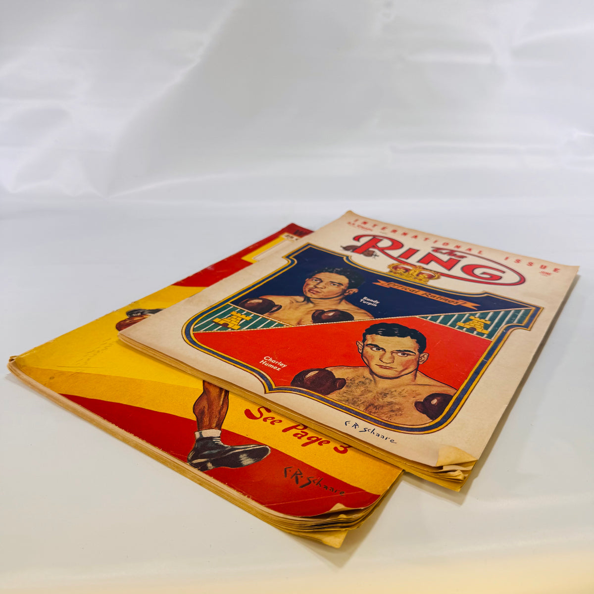 Two Vintage Issues of The Ring (Nov 1952 & Jun 1953 International) – Boxing’s Heartbeat