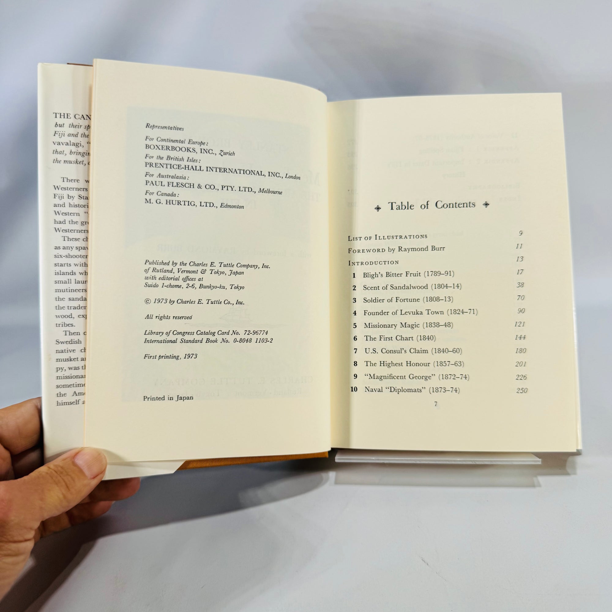 Pacific History — Men from Under the Sky (1973, First Printing) — Stanley Brown | HC/DJ, Illustrated, Exploration History