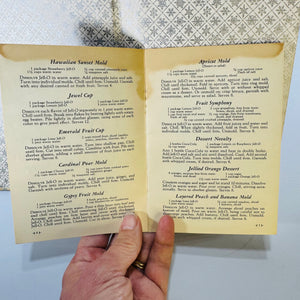 Vintage General Electric Refrigerator Cookbook Bundle Electric Refrigerator Recipes Alice Bradley 1929