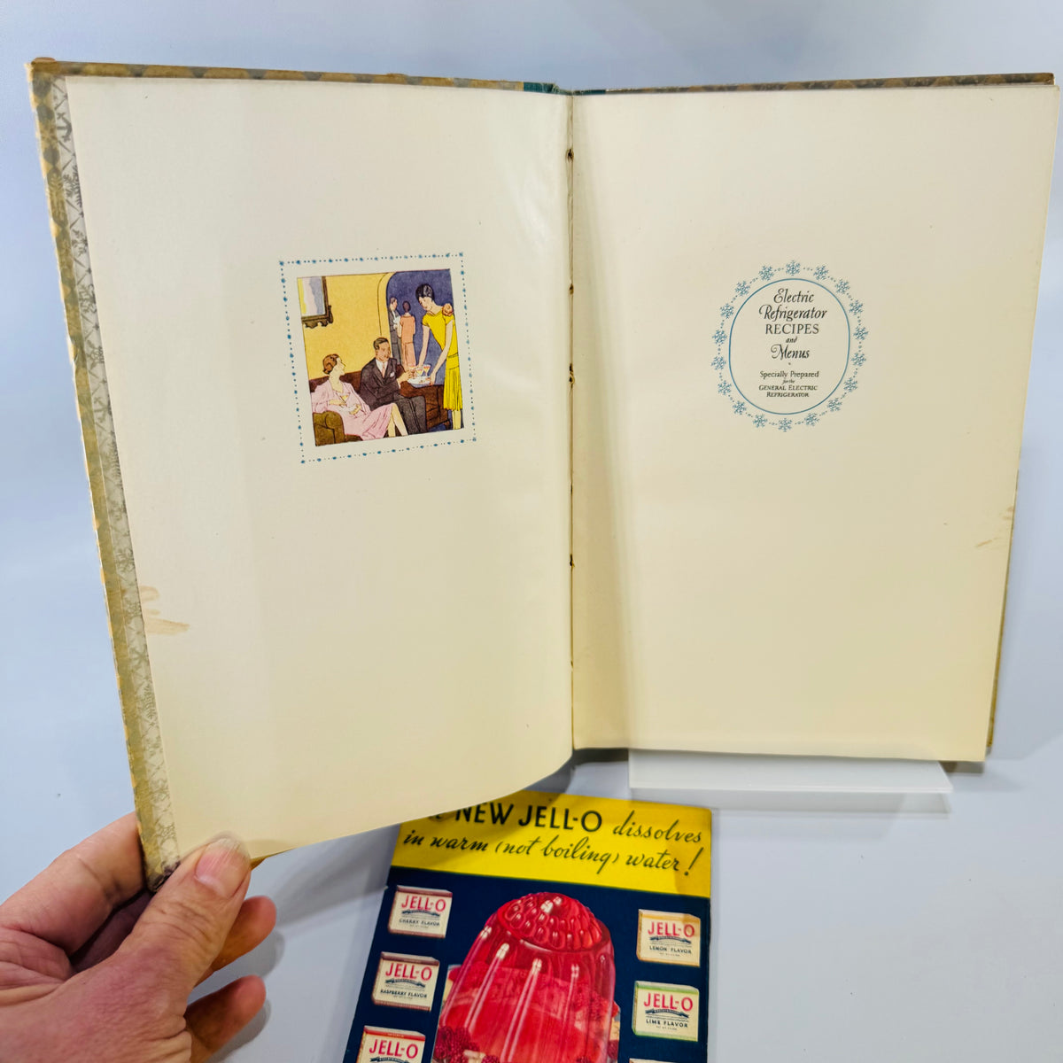 Vintage General Electric Refrigerator Cookbook Bundle Electric Refrigerator Recipes Alice Bradley 1929