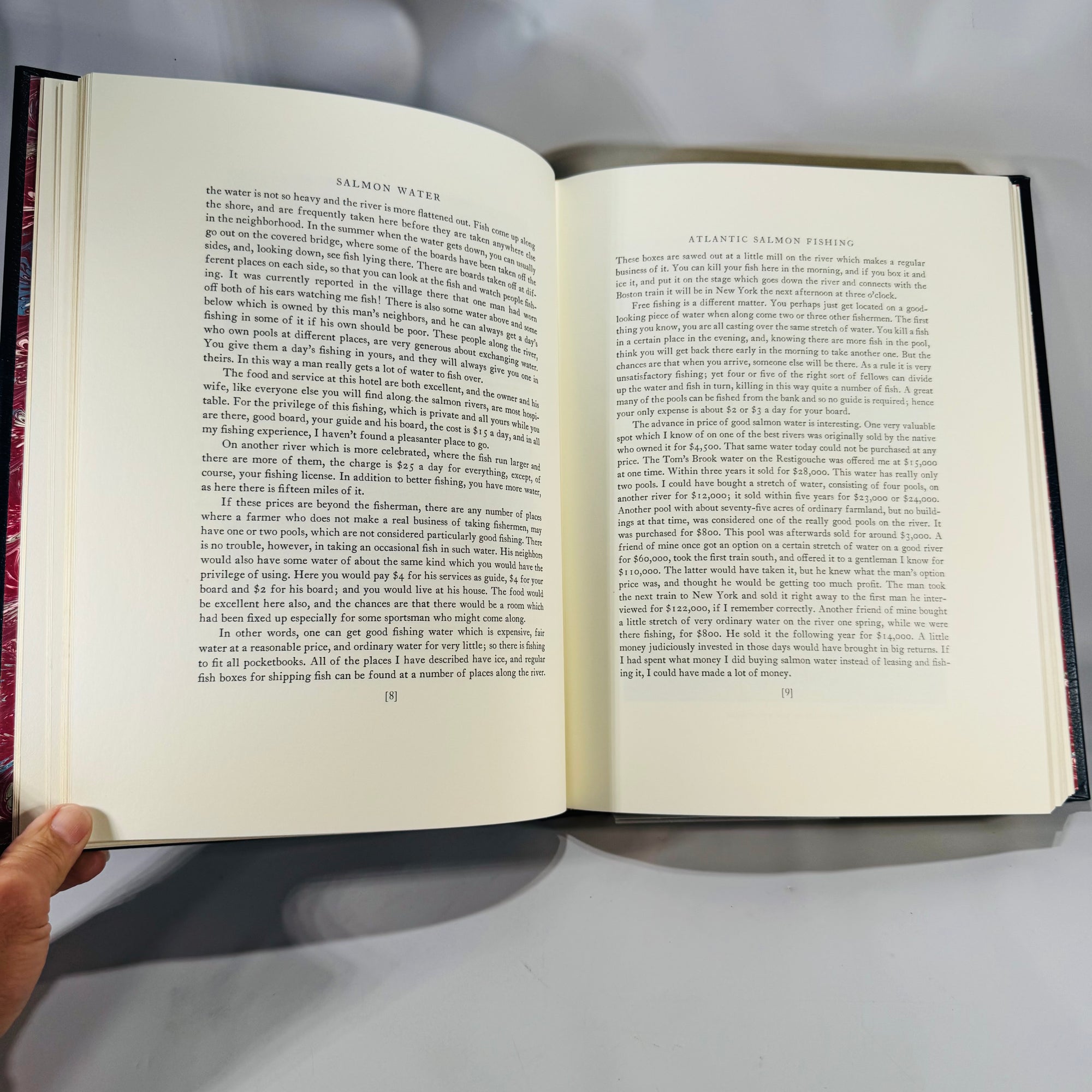 Limited Edition Sporting & Angling — Atlantic Salmon Fishing (1985) — Charles Phair | Premier Press Leatherette, Gilt Edges