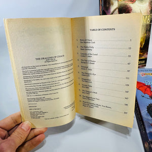 Dragonlance Fantasy Book Bundle Dragons of Chaos War Time Weis Hickman Paperbacks