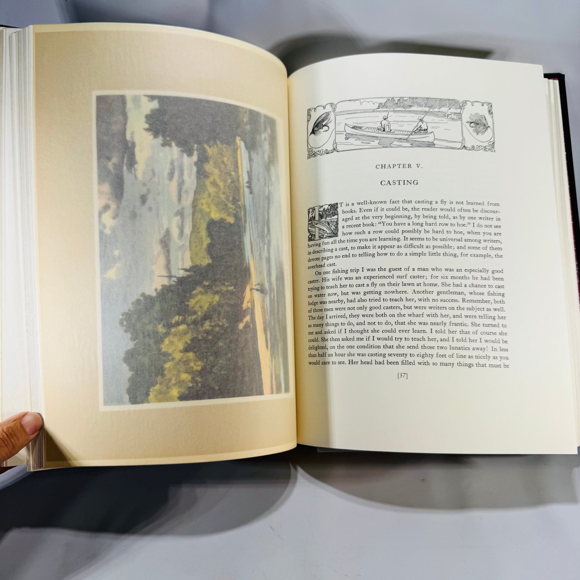 Limited Edition Sporting & Angling — Atlantic Salmon Fishing (1985) — Charles Phair | Premier Press Leatherette, Gilt Edges