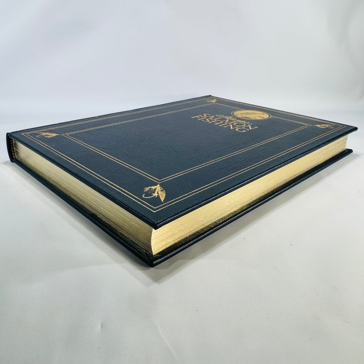Limited Edition Sporting & Angling — Atlantic Salmon Fishing (1985) — Charles Phair | Premier Press Leatherette, Gilt Edges