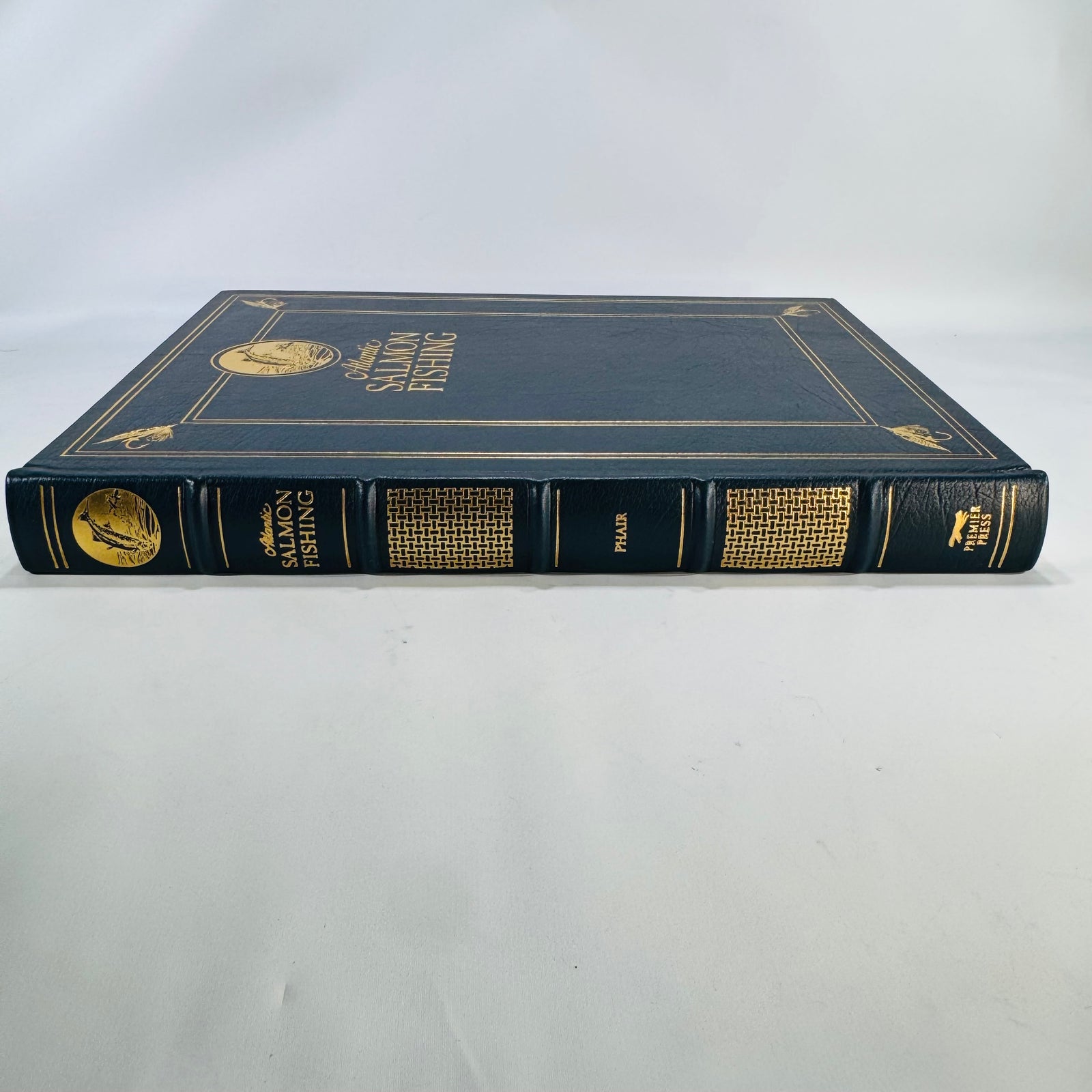 Limited Edition Sporting & Angling — Atlantic Salmon Fishing (1985) — Charles Phair | Premier Press Leatherette, Gilt Edges