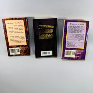 Dragonlance Fantasy Book Bundle Dragons of Chaos War Time Weis Hickman Paperbacks