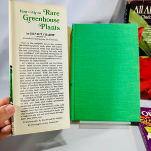 Horticulture / Gardening Reference — Orchid & Greenhouse Guides 3-Book Set (c.1970s–1980s) — Fitch • Chabot • Zim/Shuttleworth/Dillon | Illustrated, Orchid Care