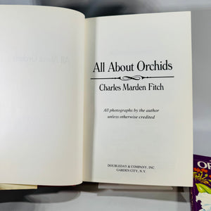 Horticulture / Gardening Reference — Orchid & Greenhouse Guides 3-Book Set (c.1970s–1980s) — Fitch • Chabot • Zim/Shuttleworth/Dillon | Illustrated, Orchid Care
