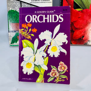 Horticulture / Gardening Reference — Orchid & Greenhouse Guides 3-Book Set (c.1970s–1980s) — Fitch • Chabot • Zim/Shuttleworth/Dillon | Illustrated, Orchid Care