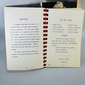 Italian Cookbook Bundle Leone’s Italian Cookbook 1967 + Sons of Italy Recipes