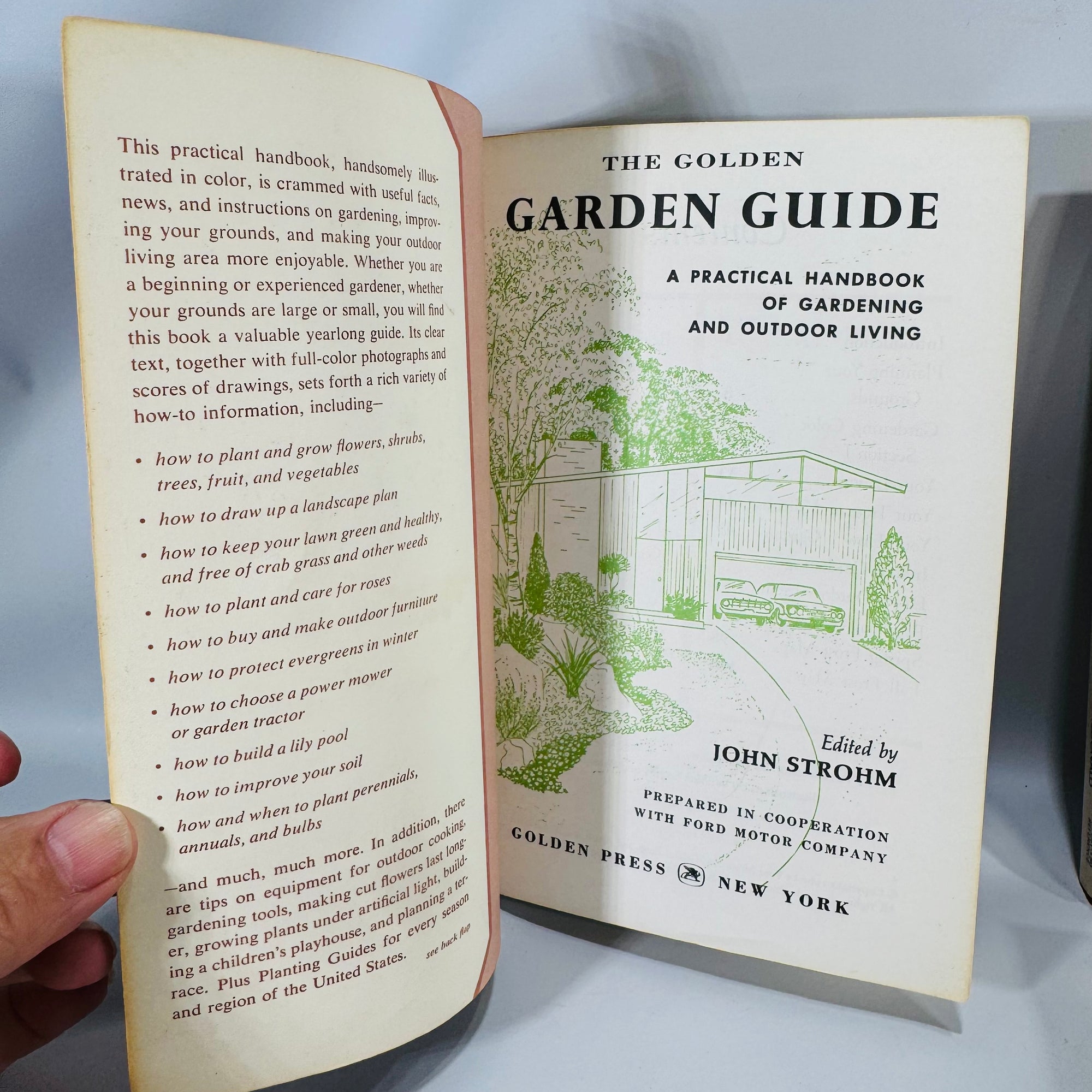 Garden & Greenhouse Paperbacks Lot (1961–1976) — Golden Guides + Signet | 4-Book Vintage Gardening Reference