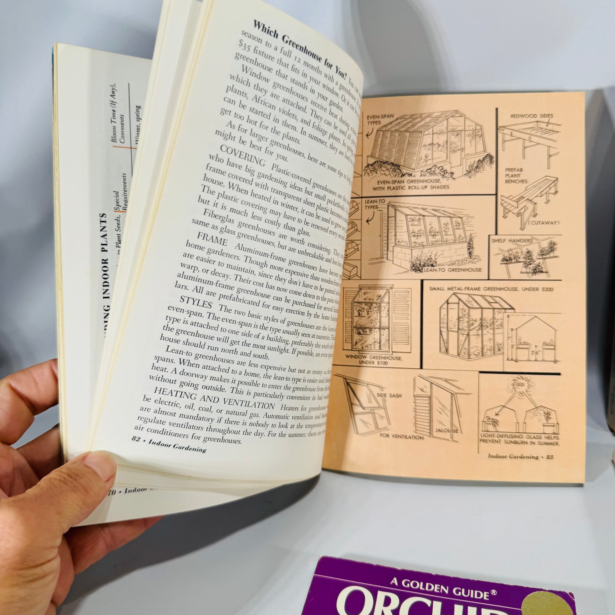 Garden & Greenhouse Paperbacks Lot (1961–1976) — Golden Guides + Signet | 4-Book Vintage Gardening Reference