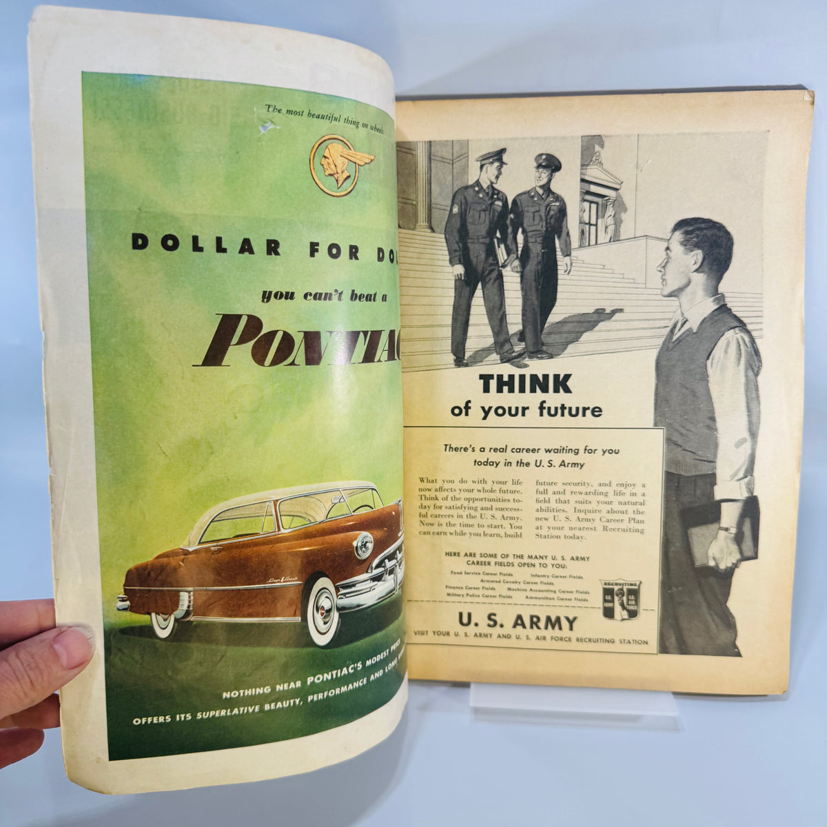 Sports Afield August 1950 Vintage Magazine Hunting Fishing Outdoor Life Mid Century Ads Collectible