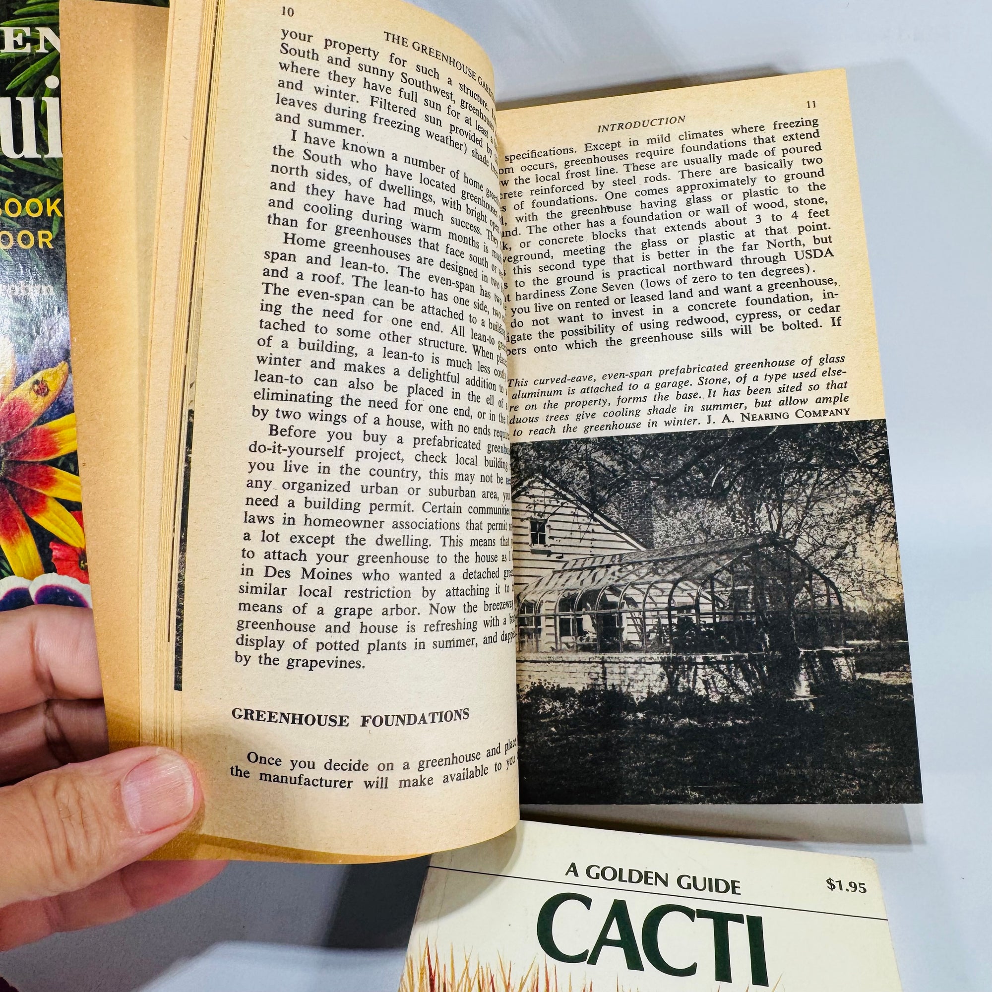 Garden & Greenhouse Paperbacks Lot (1961–1976) — Golden Guides + Signet | 4-Book Vintage Gardening Reference
