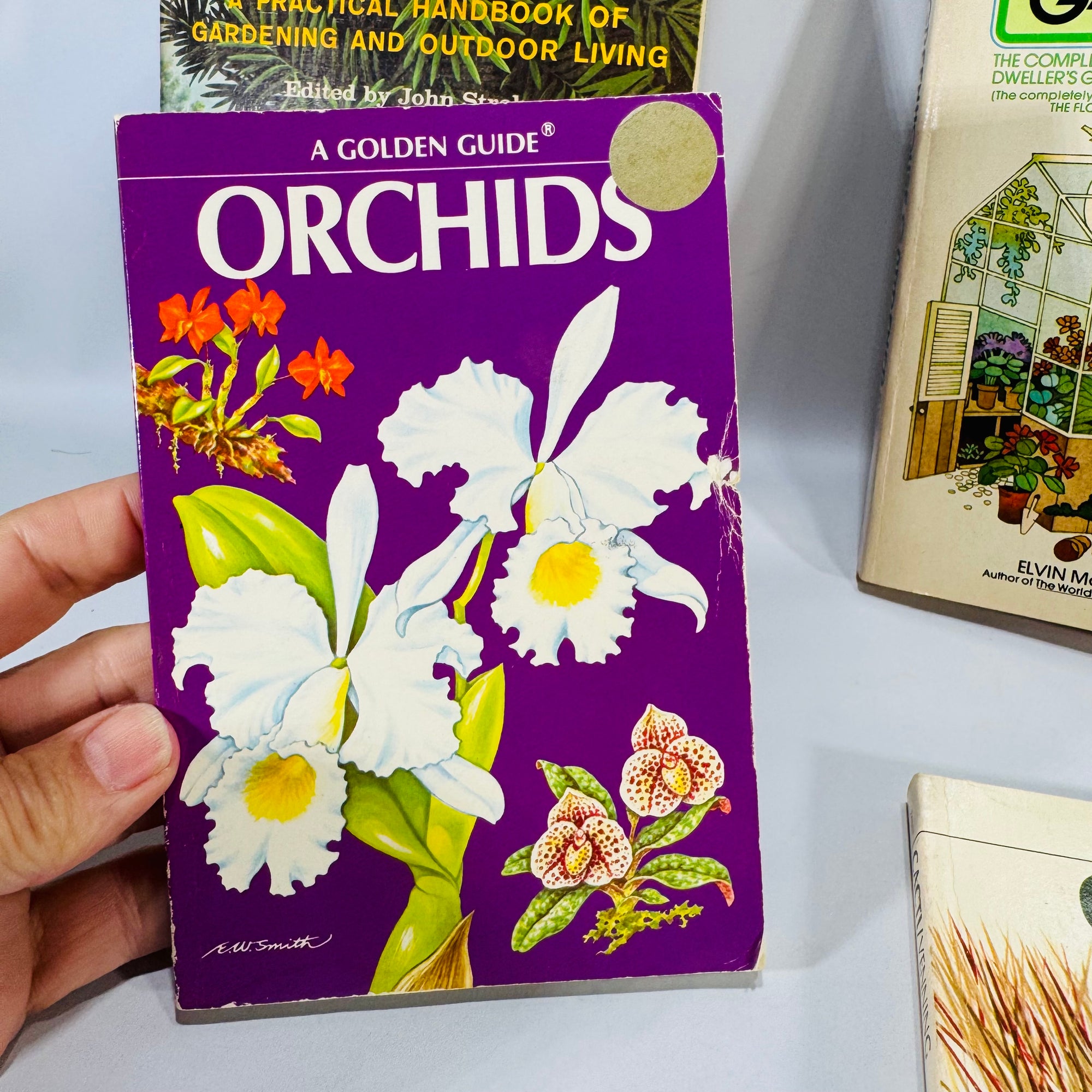 Garden & Greenhouse Paperbacks Lot (1961–1976) — Golden Guides + Signet | 4-Book Vintage Gardening Reference