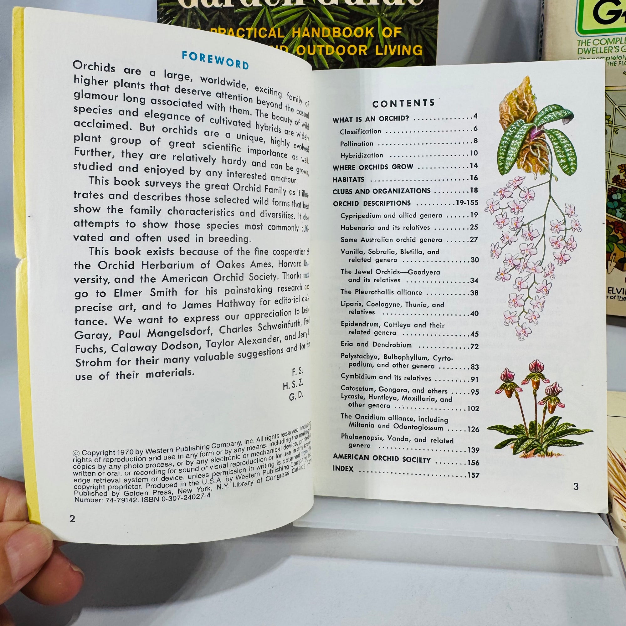 Garden & Greenhouse Paperbacks Lot (1961–1976) — Golden Guides + Signet | 4-Book Vintage Gardening Reference