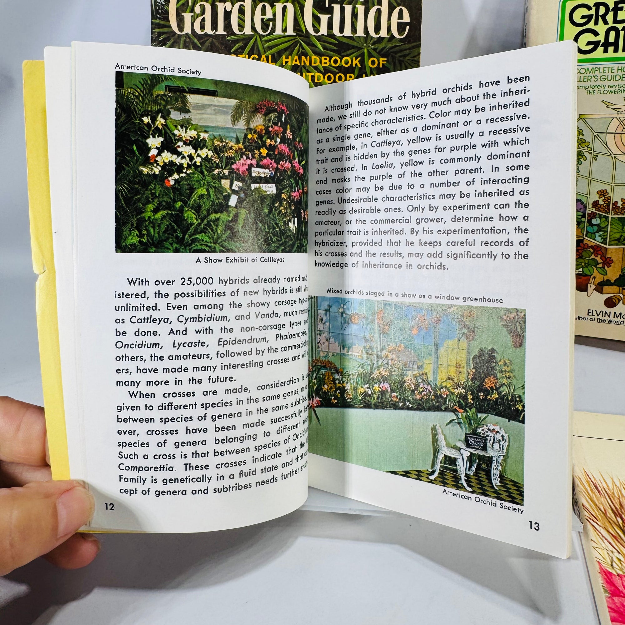 Garden & Greenhouse Paperbacks Lot (1961–1976) — Golden Guides + Signet | 4-Book Vintage Gardening Reference