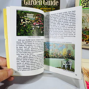 Garden & Greenhouse Paperbacks Lot (1961–1976) — Golden Guides + Signet | 4-Book Vintage Gardening Reference