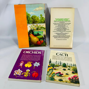 Garden & Greenhouse Paperbacks Lot (1961–1976) — Golden Guides + Signet | 4-Book Vintage Gardening Reference