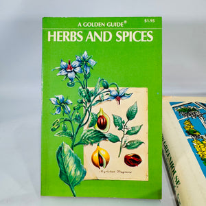 Greenhouse Gardening & Herbs Duo — The New Greenhouse Gardening for Everyone (HC/DJ, 1955/Gramercy) + Herbs and Spices Golden Guide (1976 PB) | Gardening & Herb Reference