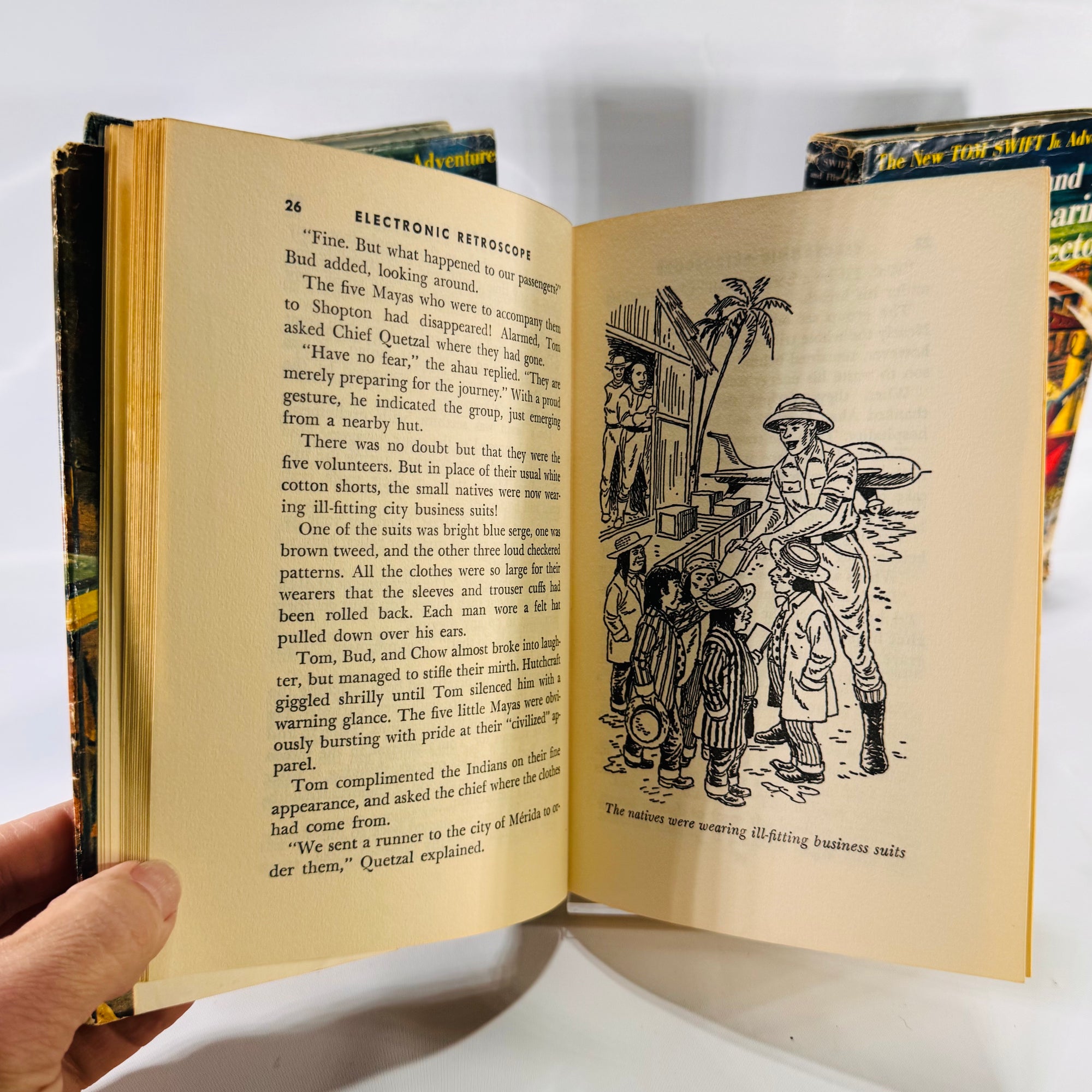 Five Tom Swift Jr. Adventures by Victor Appleton II – Vintage Series by Grosset & Dunlap Inc.