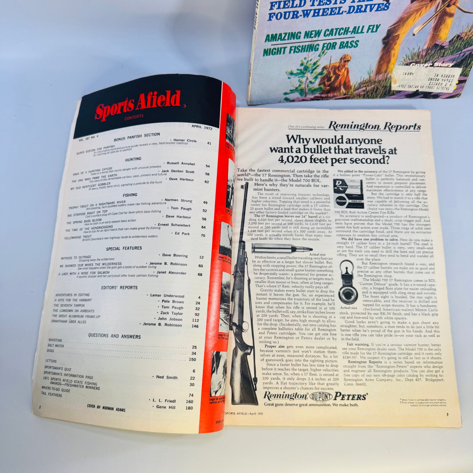 Vintage Sports Afield magazine bundle 1970 1972 hunting fishing outdoor lot