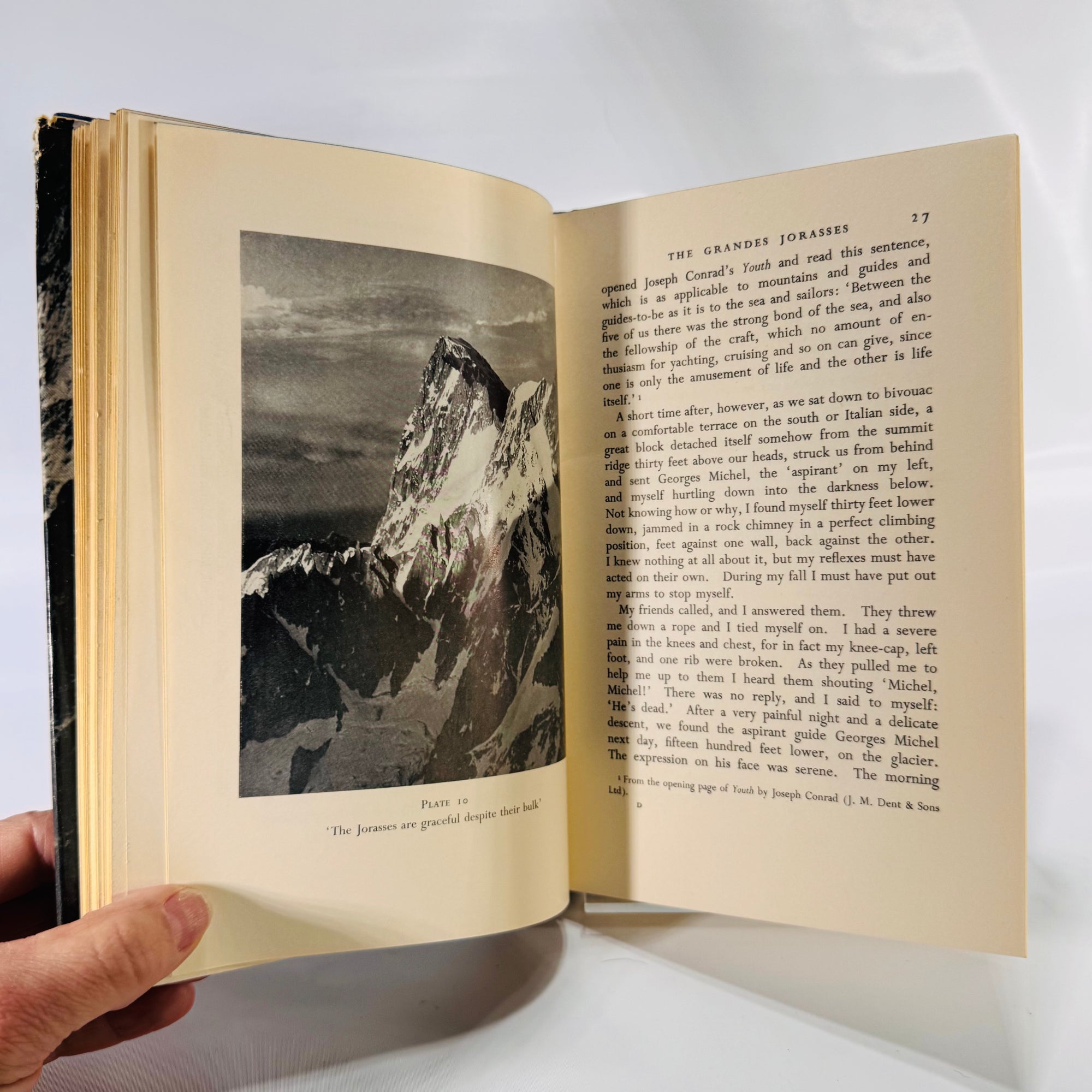 Starlight and Storm: The Ascent of Six Great North Faces of the Alps by Gaston Rébuffat (1956) Hardcover